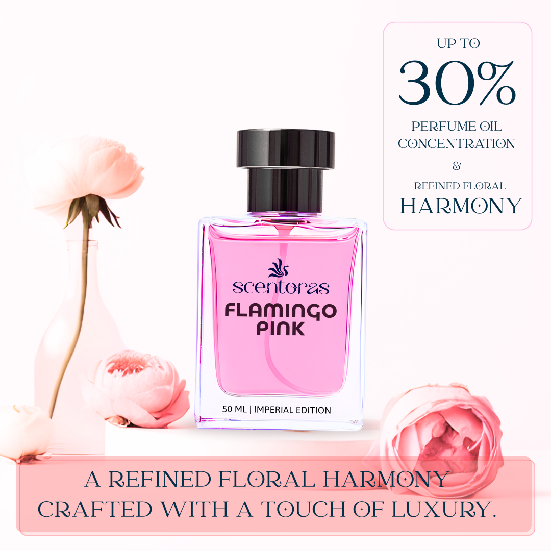 Flamingo Pink – Imperial Edition Luxury Perfume for Women (50ml) [Flora Fragrance]
