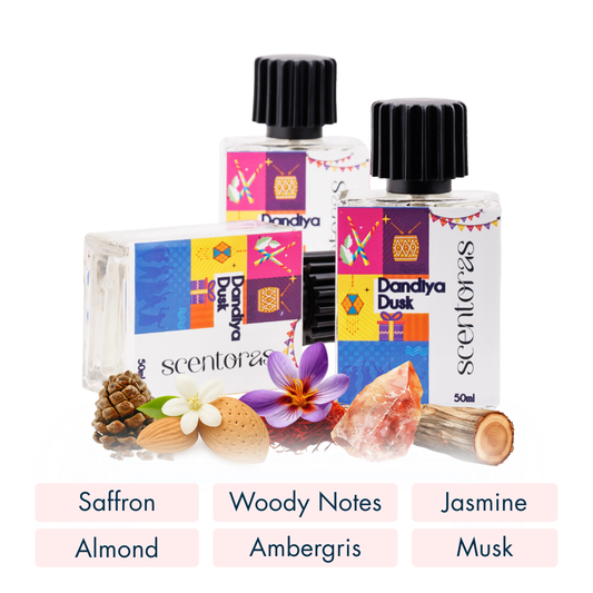 Scentoras Dandiya Dusk - Unisex Perfume 50ml Extrait De Parfum