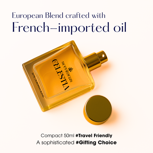 SCENTORAS Celestia Unisex Luxury Perfume: European Blend (50ml) | Floral Fragrance