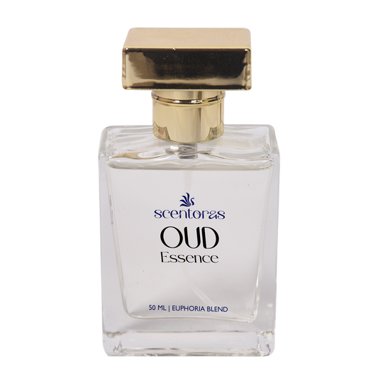 Oud Essence - Euphoria Blend: Perfume (50ml) | Long Lasting Perfume for Man and Woman | Sweet, Oud, Woody Premium Unisex Fragrance