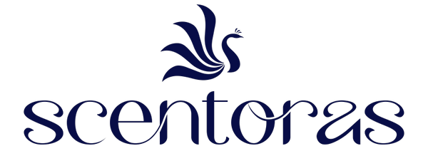 Logo of Scentoras with a stylized